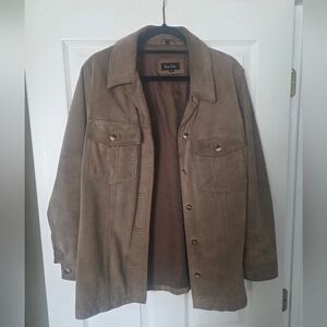 True Grit Heavy Leather Jacket Size Medium